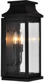 CWI Lighting 0418W7L-2 Milford Black Outdoor Wall Light Fixture