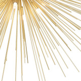 CWI 1034C40-8-620 Savannah Modern Gold Leaf Halogen Ceiling Light