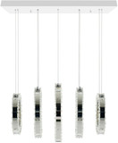 CWI 1046P26-5-601-RC Celina Chrome LED Multi Drop Ceiling Light Fixture