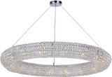 CWI 1057P40-16-601 Veronique Chrome Halogen 40" Hanging Pendant Lighting