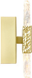 CWI 1090W5-1-620 Carolina Gold Leaf LED Wall Lighting Sconce