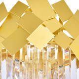 CWI 1100P24-6-169 Panache Medallion Gold 24" Lighting Pendant