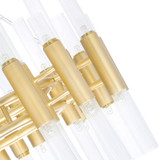 CWI Lighting 1120P20-42-602 Orgue Contemporary Satin Gold LED 20" Mini Chandelier Lighting