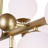 CWI 1125P36-10-268 Element Modern Sun Gold LED Island Light Fixture