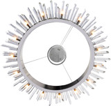 CWI Lighting 1170P39-15-613 Thorns Modern Polished nickel 39" Ceiling Chandelier