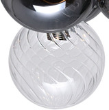 CWI 1205W9-3-601 Pallocino Modern Chrome LED Sconce Lighting