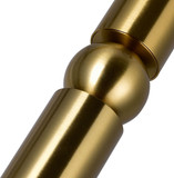 CWI Lighting 1225P9-4-625 Chime Contemporary Brass LED Multi Drop Lighting