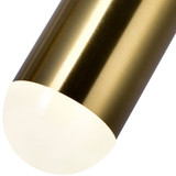 CWI Lighting 1225P16-6-625 Chime Contemporary Brass LED Multi Hanging Lamp