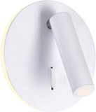 CWI 1241W6-103 Private I Contemporary Matte White LED Wall Lighting Fixture