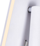 CWI 1243W6-103 Private I Contemporary Matte White LED Wall Lamp