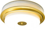 CWI Lighting 1567C22-5-602 Valdivia Satin Gold 22" Ceiling Light