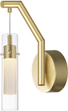 CWI Lighting 1606W5-1-602 Olinda Modern Satin Gold LED Lamp Sconce