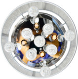 CWI Lighting 5006C10C-R (S) Water Drop Modern Chrome 10" Flush Mount Ceiling Light Fixture