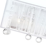 CWI Lighting 5005W18C-RC (S) Water Drop Modern Chrome 3-Light Bath Lighting Sconce