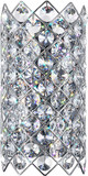CWI 5021W7B(C) Chique Chrome Halogen Lighting Wall Sconce