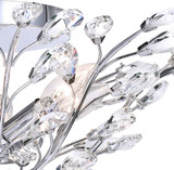 CWI 5206C22C Ivy Chrome 22" Ceiling Light Fixture