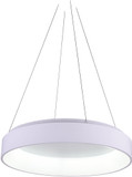 CWI 7103P24-1-104 Arenal Contemporary White LED 24" Drop Ceiling Lighting