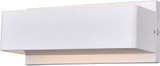 CWI 7146W12-103 Lilliana Modern White LED 12" Lighting Wall Sconce