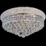 CWI 8001C24C Empire Chrome 24" Overhead Light Fixture