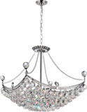 CWI 8041P20C-S Jasmine Chrome 20" Pendant Hanging Light