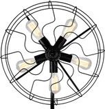 CWI 9606F20-5-101 Pamela Black Floor Lighting