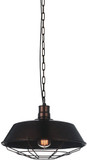 CWI Lighting 9611P14-1-101 Morgan Modern Black 14" Pendant Lighting