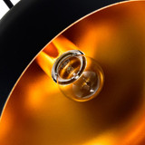 CWI 9632P15-1-101 Dynamic Modern Black 15" Hanging Pendant Light