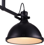 CWI Lighting 9760P37-2-101 Strum Contemporary Black Pendant Lighting