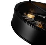 CWI Lighting 9904C16-3-101 Tigris Modern Black 16" Ceiling Lighting Fixture