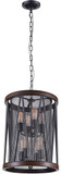 CWI Lighting 9954P16-8-101 Parsh Modern Pewter 16" Drop Lighting