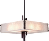 CWI Lighting 9973P24-10-101 Assunta Contemporary Black 24" Drop Lighting Fixture