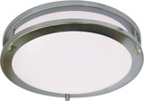 Cyber Tech C15SAT-NS-LED Saturn Nickel Satin LED Ceiling Light Fixture