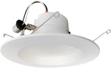 Cyber Tech LC12RT6-B-CCTBK Contemporary LED 5"- 6" Dimmable Baffled Battery Backup Retrofit Recessed Light Insert