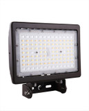 Cyber Tech LF90BZ-CCT Modern Bronze LED Outdoor 90W Mount Flood Fixture