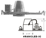 Cyber Tech R4NCLED-IC 4" New Construction Can IC/Airtight Recessed Lighting Housing