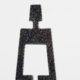 Cyan Design 11501 Beatrice Modern Black and White Marble and Metal Sculpture