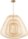 Cyan Design 11904 Terrae Modern Aged Brass Hanging Lamp