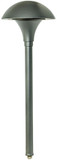 Dabmar D5606-LB6-40K-BZ Large Top Mushroom Modern Line Voltage Bronze LED Exterior Pathway Landscaping Light