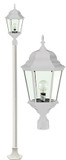 Dabmar GM2301-LED30-W Post Top White LED Exterior Post Lighting