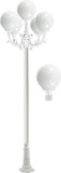 Dabmar GM2405-W Emily Contemporary White Outdoor Post Lamp