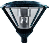 Dabmar GM500-LED30-VG Post Top Modern Verde Green LED Exterior Lamp Post Light Top