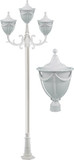Dabmar GM4803-W Rachel White Outdoor Post Lamp