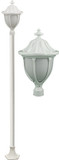 Dabmar GM5501-LED16-W Showcase White LED Outdoor Post Light