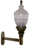 Dabmar GM690-LED120-BZ Clear Acorn Modern Bronze LED Outdoor Wall Mounted Lamp