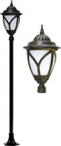 Dabmar GM7130-LED30-BZ Cast Aluminum Acorn Bronze LED Exterior Lamp Post Light Fixture
