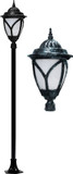Dabmar GM7130-VG Cast Aluminum Acorn Verde Green Exterior Pole Lighting Fixture