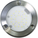 Dabmar LV703-LB1.5-SS316 Contemporary Stainless Steel LED Interior / Low Voltage Exterior Open Face Step Lighting Fixture