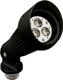 Dabmar LV203-LED-B Contemporary Black LED Low Voltage Outdoor Landscape Lighting Design Spot Light
