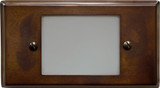 Dabmar LV612-ABZ Contemporary Antique Bronze Interior / Low Voltage Exterior Recessed Open Face Step Lighting