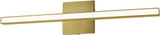 Dainolite ALX-2418LEDW-AGB Alexander Contemporary Aged Brass LED 24" Bath Lighting